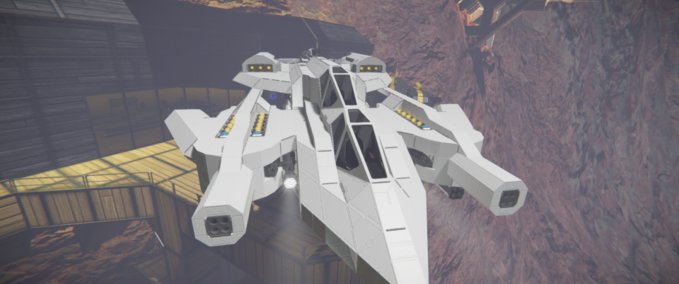 Blueprint HDW Security Falcon Custom EXE Prototype Space Engineers mod
