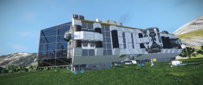 Blueprint Helping Hands Explorer Shuttle Mk.2 Space Engineers mod