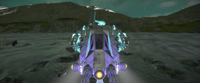 Blueprint Earth defence fighter Space Engineers mod
