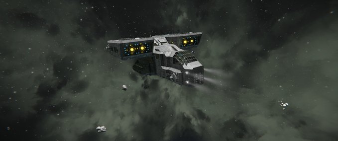 Space Engineers: Interplanetary Cargo Ship 