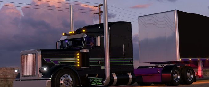 Trucks Peterbilt "Rollin" 389 [1.38 - 1.39] American Truck Simulator mod