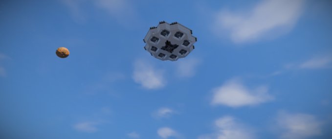 Blueprint Drifting Pursuant mk.1 Space Engineers mod