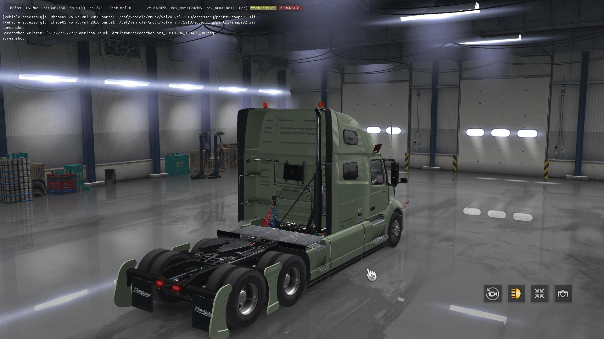 [ATS] VOLVO VNL 2018  V2.25 & V2.26 (1.38 - 1.39) thumbnail 7