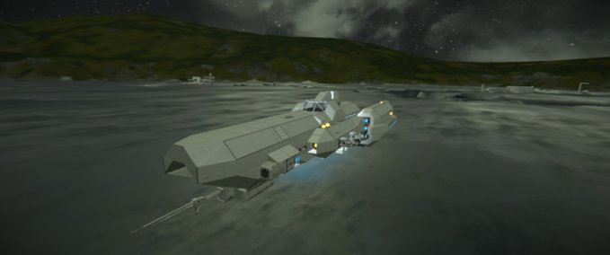 Blueprint CIR Vulture Class Light Corvette Space Engineers mod