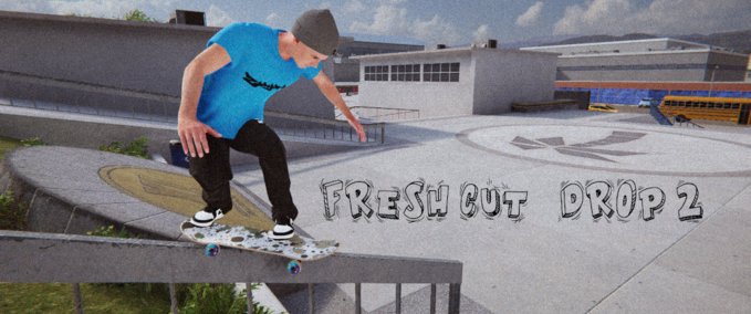 Gear Fresh Cut Griptape Drop 2 Skater XL mod