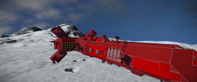 Blueprint FEDF Destroyer Space Engineers mod