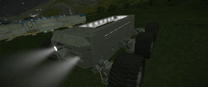 Blueprint Cm rover Space Engineers mod
