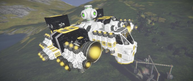 Blueprint Small Interplanetary Ship Space Engineers mod