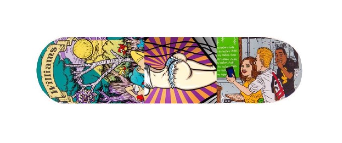 Uncategorized 3 Neen Williams Decks Skater XL mod