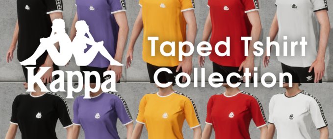 Gear Kappa Taped Tshirt Collection by Joob Skater XL mod