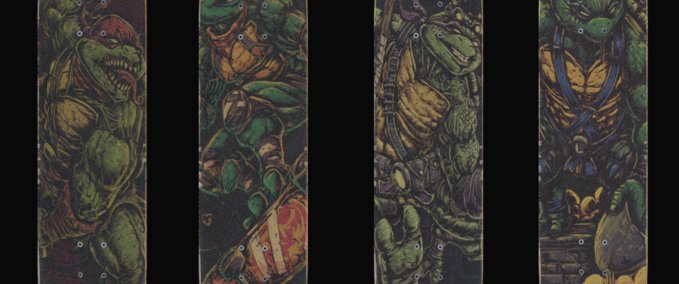 Gear TMNT Griptapes Skater XL mod