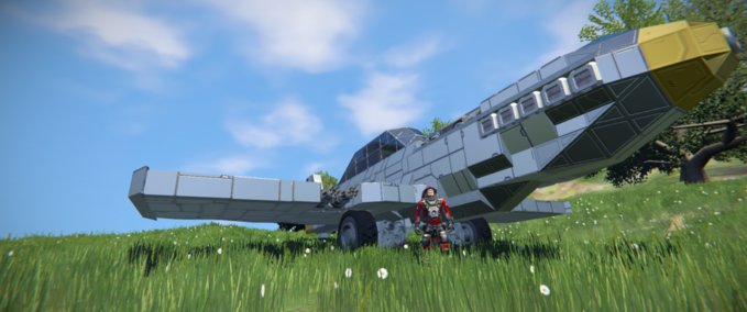 Blueprint WW2 - Mustang Space Engineers mod