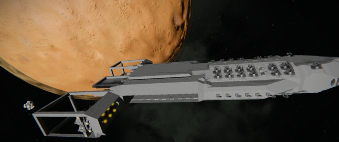 Blueprint RSN - Victory Class in progress Space Engineers mod