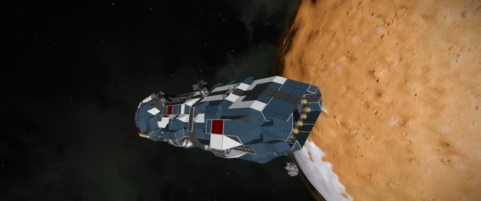 Blueprint RSN - Fast Attack Corvette MK2 - 1 Space Engineers mod