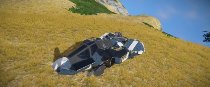 Blueprint RSN - SH-001 - Rapture Fighter Mk2 Space Engineers mod