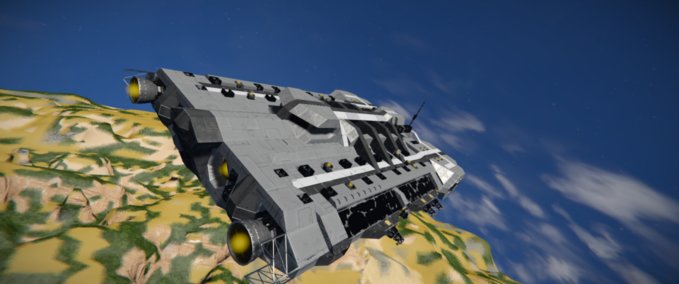 Blueprint RSN - Cargo Vessel Space Engineers mod