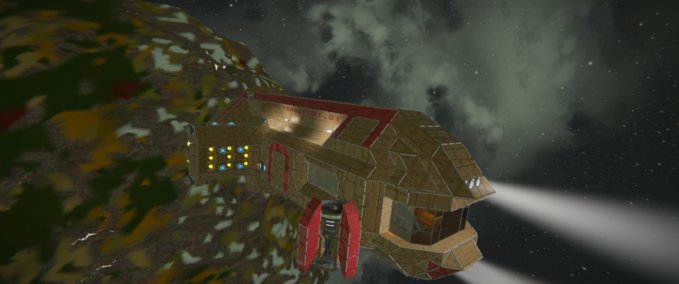 Blueprint Shuttle bus Space Engineers mod