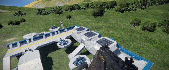 Blueprint EarthEasyStation Space Engineers mod