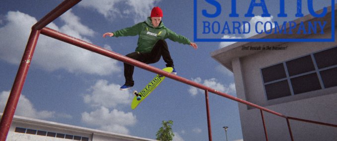 Gear Static Board Company Gear Drop Skater XL mod