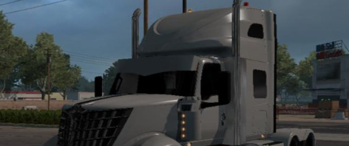 Trucks [ATS] International Lonestar Custom (1.39) American Truck Simulator mod