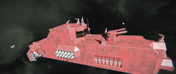 Blueprint Crimson Zenith Space Engineers mod