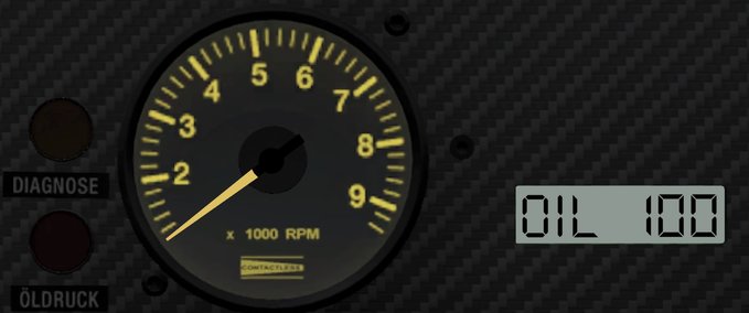 GT Audi V8 quattro DTM Dashpanel mod