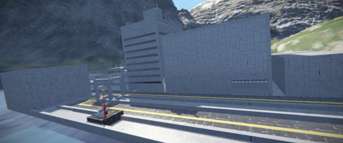 Blueprint City (unfinished) Space Engineers mod