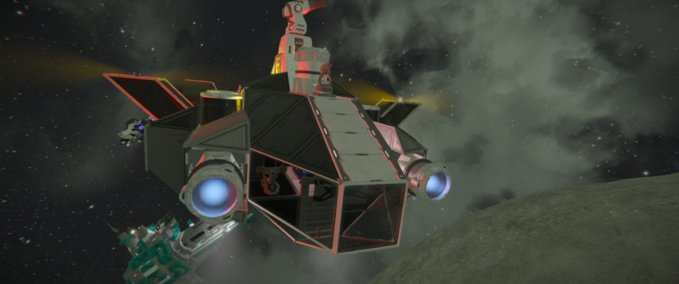 Blueprint J-Class police Courier Space Engineers mod