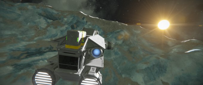 Blueprint Ion construction ship Space Engineers mod