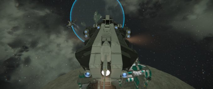 Blueprint LCC-3 **** ship Space Engineers mod