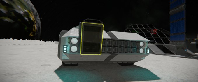 Blueprint Colonist Hauler Space Engineers mod