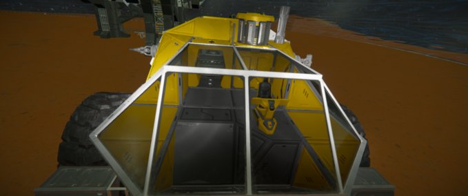 Blueprint Rescue Rover 1 Space Engineers mod