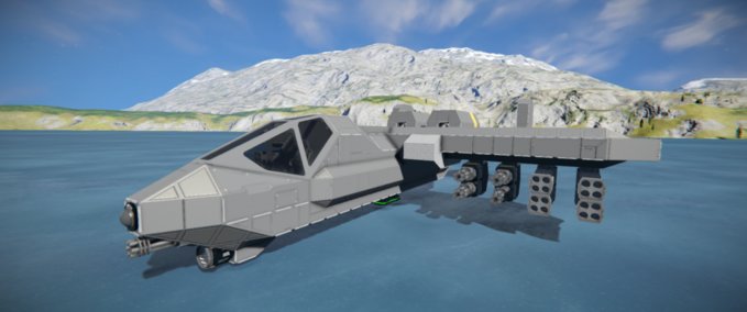 Blueprint A-10 Thunderbolt Space Engineers mod