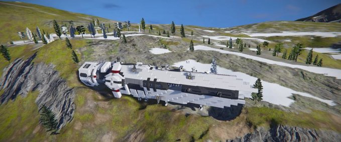 World Crashed ship rp Space Engineers mod