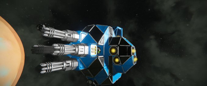 Blueprint MPF-3 Space Engineers mod