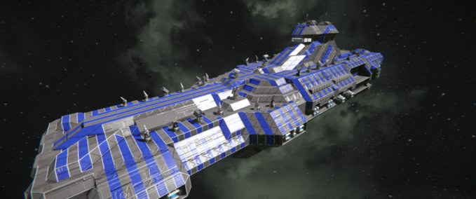 Blueprint Maelstrom Class Dreadnought The Bismark Space Engineers mod