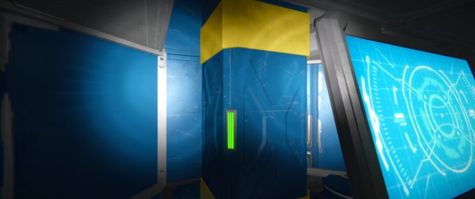 Blueprint Big Blue Space Engineers mod