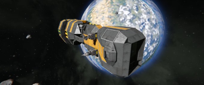Blueprint Guppy Light Escort Space Engineers mod