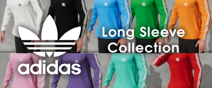 Gear Adidas Long Sleeve Collection by Joob Skater XL mod