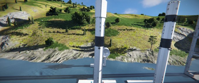 Blueprint Falcon 9 block 5 Fairing payload V1 Space Engineers mod