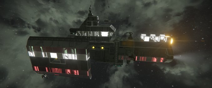 Blueprint RIS Valley Heavy Corvette Space Engineers mod