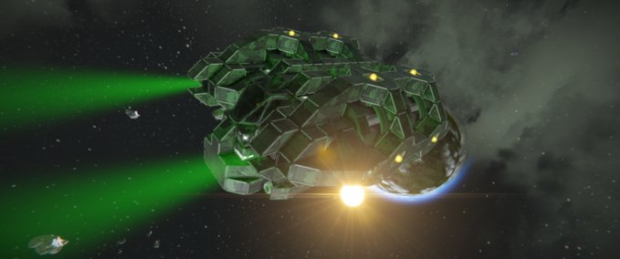Blueprint Turtle Transport Ship Space Engineers mod