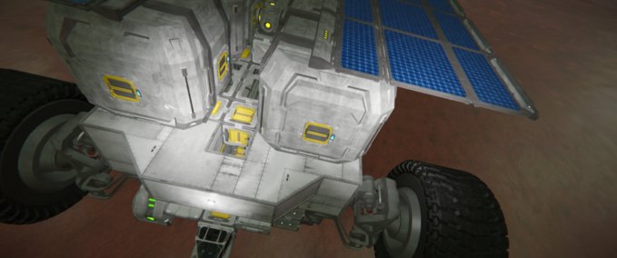 Blueprint Mega Drill Rover Space Engineers mod