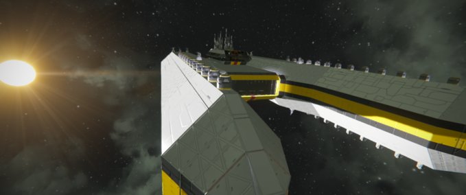 Blueprint Foryn Class Freighter Space Engineers mod