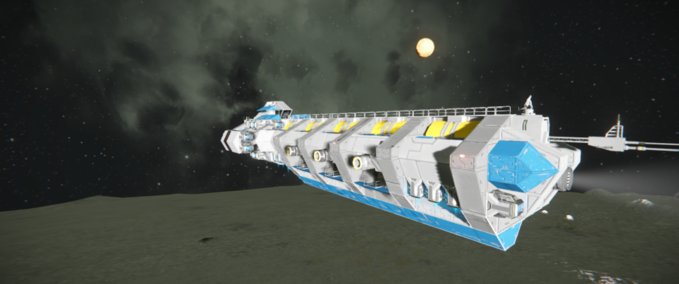 Blueprint HMS SPLINTER Space Engineers mod