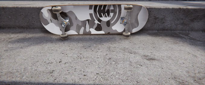 Uncategorized Element artic camo deck Skater XL mod