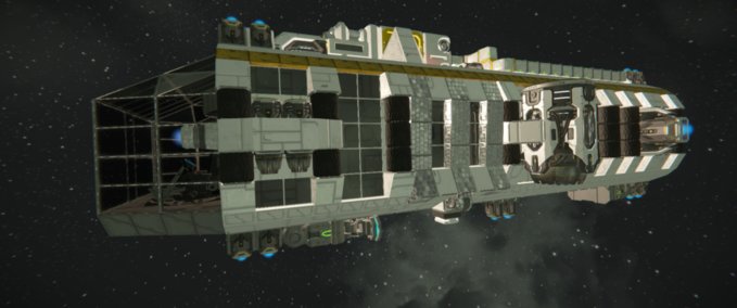 Blueprint Helping Hands Explorer Shuttle Mk.3 Space Engineers mod