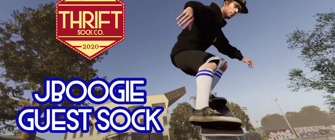 Uncategorized THRIFT Jboogie Guest Socks Skater XL mod