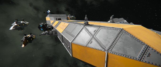 Blueprint Javelin Hvy Escort Space Engineers mod