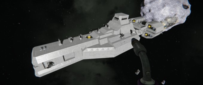Blueprint TRO dreadnought prototype Space Engineers mod